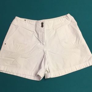 White shorts